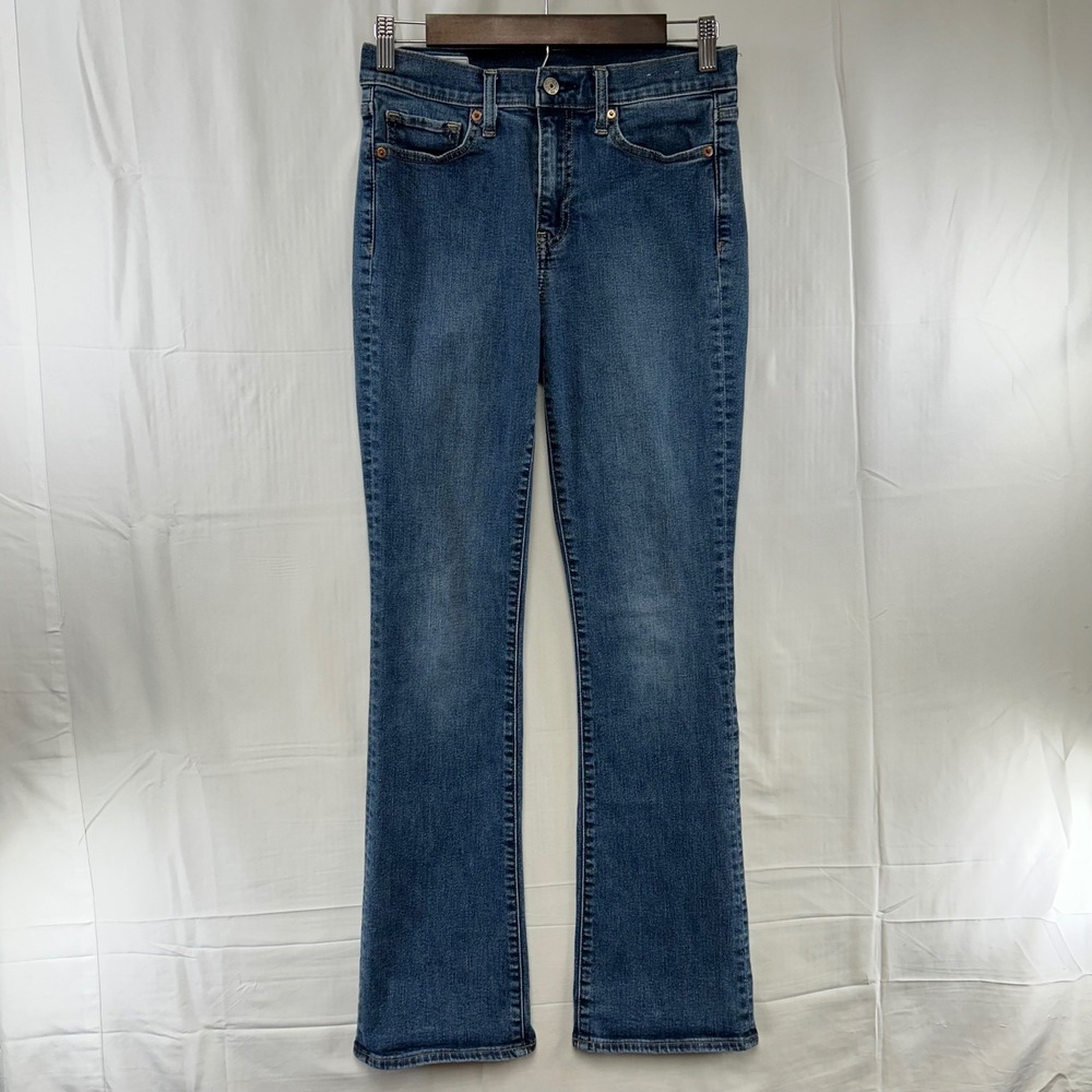 GAP Women's Boot Cut Jeans in Medium Blue Denim